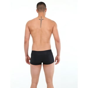 Samia - Short Bóxer Para Hombres Negro L