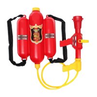 Magideal - Mochila De Bombero, Juguete Acuático, Juguete De Verano Al Aire Libre, Juego De Rol, Jardín, Piscina, Juguete, Extintor, Juguete De Agua En Forma Para
