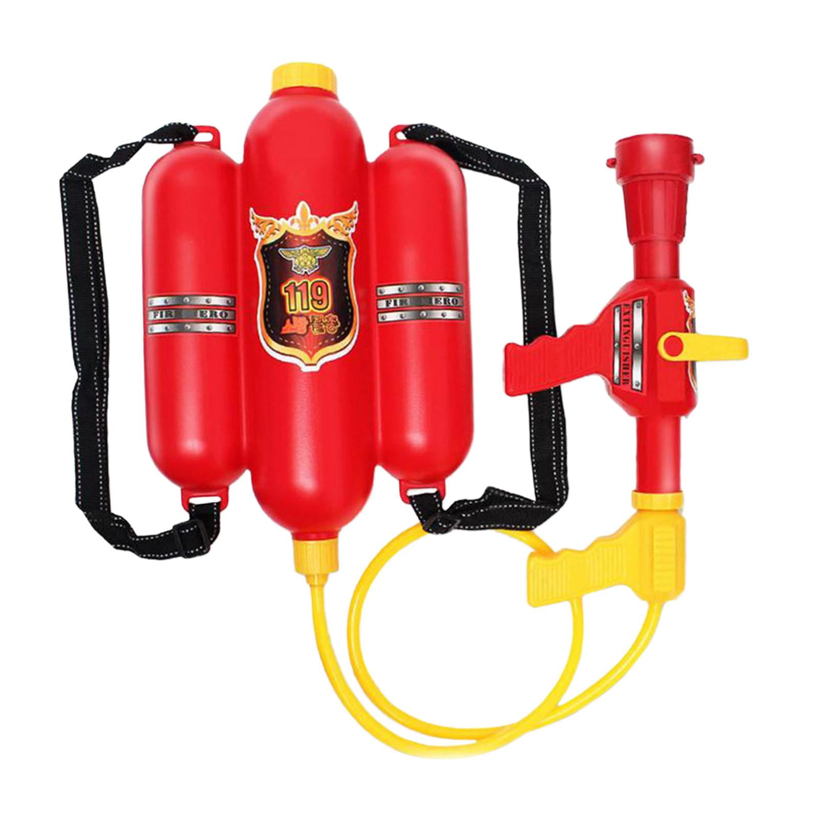 Magideal - Mochila De Bombero, Juguete Acuático, Juguete De Verano Al Aire Libre, Juego De Rol, Jardín, Piscina, Juguete, Extintor, Juguete De Agua En Forma Para