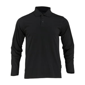 T-World - Polera Polo Dryfresh Smooth® 60% Algodón M/L Hombre Negro