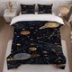 thumbnail image 1 of Cosmic Starry Sky Art Themed Bedding Set Soft and Comfortable for All Seasons, 1 of 1