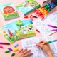 thumbnail image 5 of Minilibros para colorear BenLouis, 24 animales de granja con 24 crayones, 5 of 7