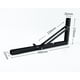 thumbnail image 2 of 2 Pcs Bisagras Escuadra Soporte Estante Repisa Plegable 40cm negro, 2 of 6