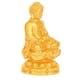 thumbnail image 4 of Estatuas De Buda Escultura Estatuilla En Miniatura Tablero De Instrumentos De Coche Decoración Para Salón De Té Oro, 4 of 5