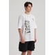 thumbnail image 4 of Polera Hombre Print Oversize Blanco - ll, 4 of 8