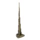 thumbnail image 4 of Aleación Dubai Halifah Tower Satue World Landmark Building Home Decor Bronce, 4 of 5