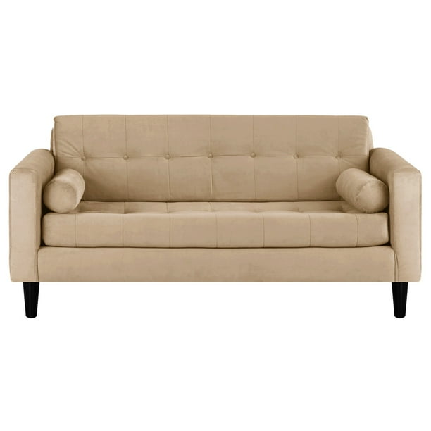 Sofa Retro 3c Felpa 00 Beige
