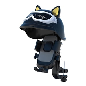 Bothyi - Soporte Para Teléfono De Motocicleta Con Cubierta Superior Impermeable, Soporte Creativo Para Teléfono Para Montar, Estilo D