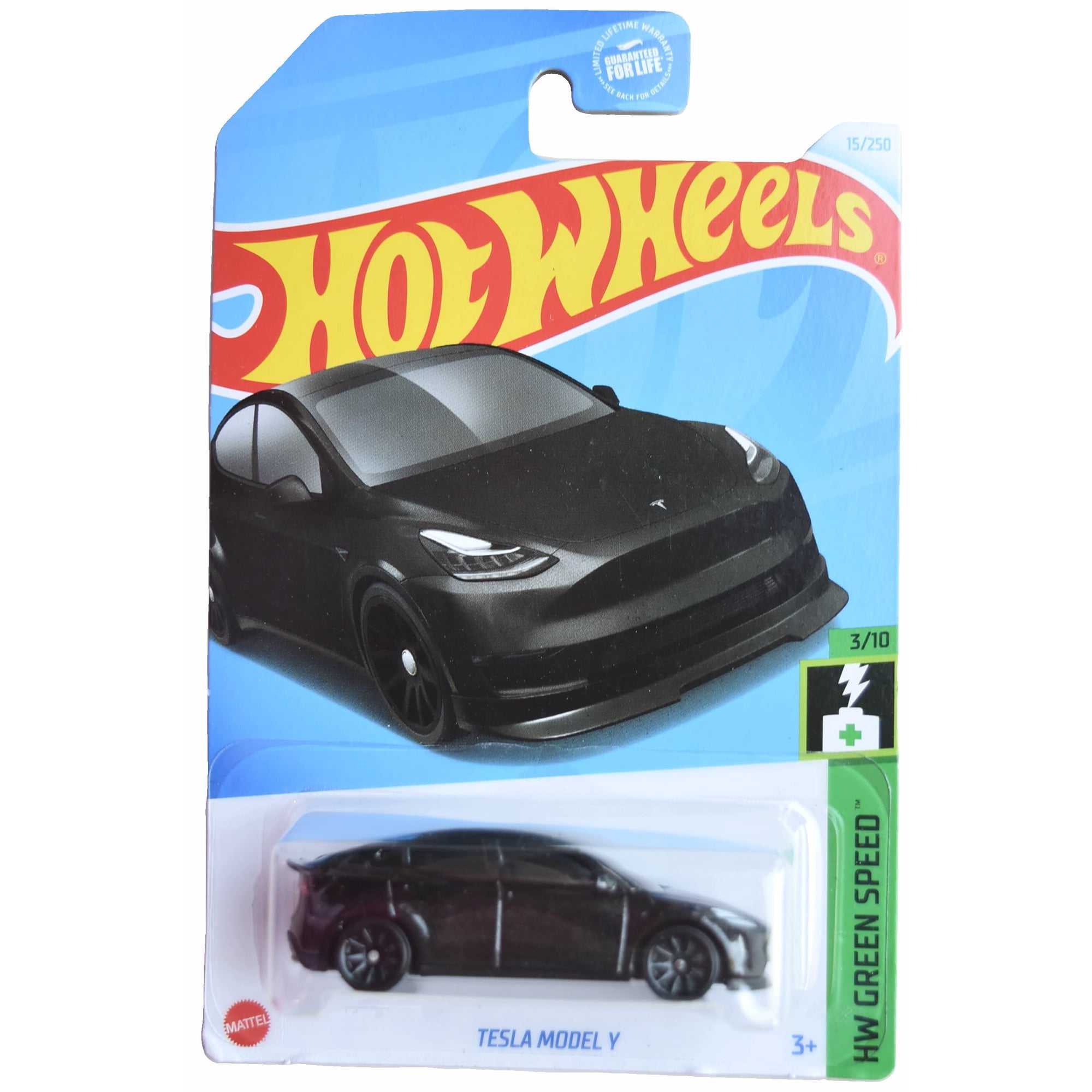 Auto Fundido A Presión Hot Wheels Tesla Model Y Hw Green Speed 1:64
