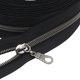 thumbnail image 1 of Cremallera MebuZip #5 de Nylon gris metalizado, 10 yardas, negro, 1 of 6