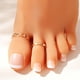 thumbnail image 1 of Gorgeous Copper Toe Ring: Adjustable Decoration for Women & Girls - Perfect for Summer Beach!, 1 of 5