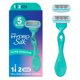 thumbnail image 2 of Schick Hydro Silk Sensitive 5-Blade Razors for Women, 1 Handle, 2 of 3
