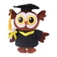 thumbnail image 3 of Juguete De Peluche De Graduación Con Gorro De Bata Para Regalo Escolar De Graduación Búho, 3 of 5