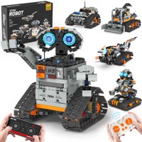 Kit De Construcción De Robots Stem Qhectty 5 En 1 Para Niños De 6 A 14 Años O Más Con Aplicación