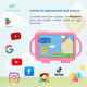 thumbnail image 2 of Tablet Para Niños 7 Pulg 3G-32G Control Parental Wifi Playstore AT74K Rosa, 2 of 7