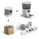 thumbnail image 2 of DISPENSADOR COMEDERO AUTOMATICO DE MASCOTAS blanco, 2 of 4