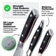 thumbnail image 4 of Set de trinchar Dalstrong 3 piezas – cuchillo rebanador 30 cm, cuchillo para filetear 15 cm y tenedor de trinchar, 4 of 7
