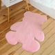 thumbnail image 3 of Alfombra Oso Rosa Suave Entrada Dormitorio Decoración Jhn, 3 of 3
