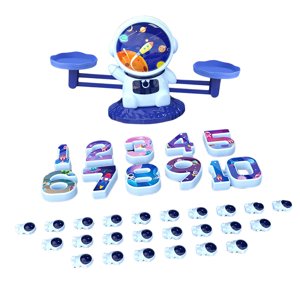 Magideal - Spaceman Digital Graphic Balance Juguetes Juguetes Educativos Para Niños Azul