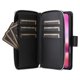 thumbnail image 3 of Funda Cartera con Cremallera y Correa para Samsung Galaxy S22 5G Soporte y Tarjetero Negro, 3 of 6