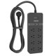 thumbnail image 1 of Cable de extensión NTONPOWER de 25 pies con protector contra sobretensiones de 8 salidas, 1 of 8