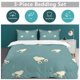thumbnail image 5 of Snorlax Bed Duvet Cover Funny Anime Cartoon Bedding Sets Lightweight 3 Piece Comforter Sets, 5 of 5
