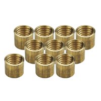 Ioensy - 10 Uds. Casquillos Para Tacos De Billar, Aro De Cobre De Esquina Para Taco De Billar Diy De 12Mm