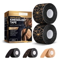 Cinta Impermeable Para Kinesiología Care Science, 40 Tiras (2 Rollos)
