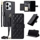thumbnail image 5 of Funda tipo billetera FOXDOCK para Xiaomi Redmi Note 14 5G – Tapa abatible con correa para mujer, 5 of 5