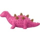 thumbnail image 2 of Dispensador snacks perro Dinosaurio Fucsia con Dental Spikes, 2 of 2