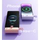 thumbnail image 4 of Power Bank CooLuzer Mini 5500mAh Doble USB-C Morado, 4 of 9