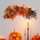 thumbnail image 5 of Guirnalda De Otoño Para Halloween, Guirnalda De Hojas De Arce Otoñales Para Balcón, Acción De Gracias, 5 of 6