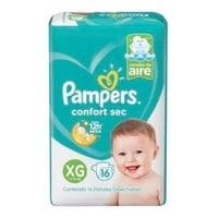 Pampers - Pañal Confort Sec Xg 16Un