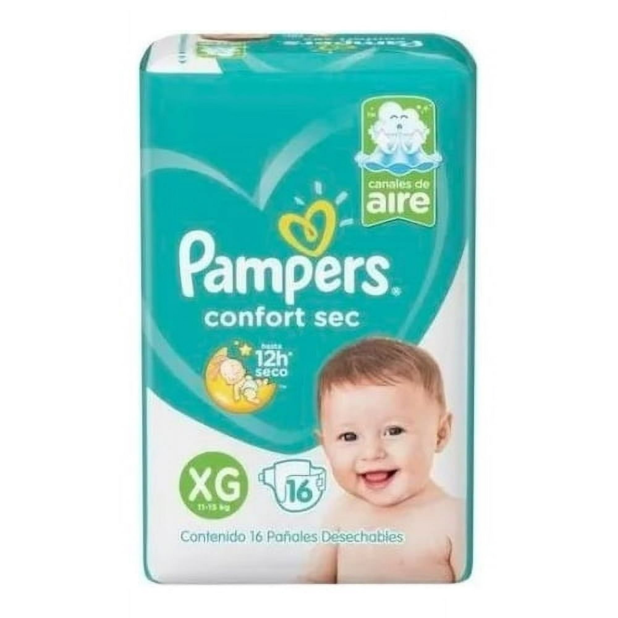 Pampers - Pañal Confort Sec Xg 16un
