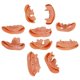 thumbnail image 2 of Dientes falsos de broma Odowalker 10 piezas estilo vampiro, 2 of 6