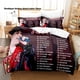thumbnail image 1 of Junior H Las Bedding Set Single Twin Full Queen King Size Bed Set Aldult Kid Bedroom Duvetcover Sets bed sheet set cxgBed Sheets, 1 of 5