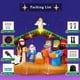 thumbnail image 3 of Belén hinchable navideño de 2,1 m para decoración exterior VISFLAIR, 3 of 3