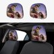 thumbnail image 1 of Vaiana 2 Funda Protectora Universal para Reposacabezas de Coche, Funda Elástica para Reposacabezas de Asiento de Auto, Funda de Tela Antipolvo, Accesorios de Interior 2 Piezas, 1 of 6
