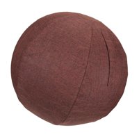 Magideal - Funda Para Pelota De Yoga Y Pilates, Funda Para Pelotas Para Sentarse, Antiarañazos, A Prueba De Polvo, Con Cómodas Asas De Transporte, Funda Para Pel Café 65Cm