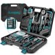 thumbnail image 1 of Kit de herramientas Sundpey Home, 257 piezas, con caja de almacenamiento, azul, 1 of 7