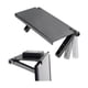thumbnail image 1 of Repisa Estante Soporte Sobre Pantalla Tv Ajustable Plegable Color Negro, 1 of 3