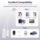 thumbnail image 5 of Adaptador USB‑C Verbstel 2‑en‑1 3,5 mm + PD 60 W (2 unidades), 5 of 8
