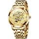 thumbnail image 1 of Reloj OLEVS Skeleton Automatico Hombre Acero 316L Dorado, 1 of 3