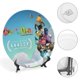 thumbnail image 4 of Fuera del nido Plato decorativo de porcelana fina (bone china), plato decorativo de cerámica para hogar, oficina, soporte de pared, platos decorativos para dormitorio - 6 pulgadas (15 cm), 4 of 6