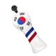 thumbnail image 3 of Fundas Para Cabeza De Palos De Golf, Cubiertas Para Cabeza Con Bandera De Corea, Duraderas Para Woods UT, 3 of 5