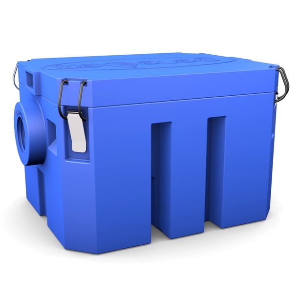 Grease Trap Beeder de plástico de 5 litros por minuto para el hogar y la cocina debajo del fregadero