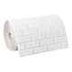 thumbnail image 5 of Paneles De Pared De Ladrillo Falso, Papel Tapiz Moderno De Espuma Para Baño, Lavadero, Protector Contra Salpicaduras, Color Blanco, 5 of 5