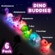 thumbnail image 3 of Bath Toys Tub Works Dinos Dinosaur Light Up, paquete de 6 unidades para niños, 3 of 9