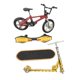 thumbnail image 4 of Mini Juego De Juguetes Para Dedos, Monopatines, Bicicletas Para Dedos, Patinete, Peque?o Columpio D, 4 of 5