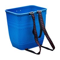 Magideal - Mochila De Compras, Cesta De Picnic, Actividades Al Aire Libre, Plantación De Verduras, Recolección De Huertos, Cesta De Almacenamiento De Juguetes Pa Azul Grande